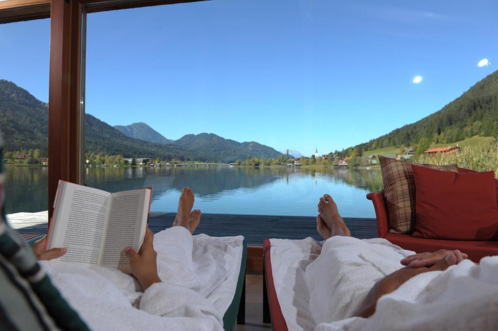 Seehotel Enzian Вайсензее Экстерьер фото