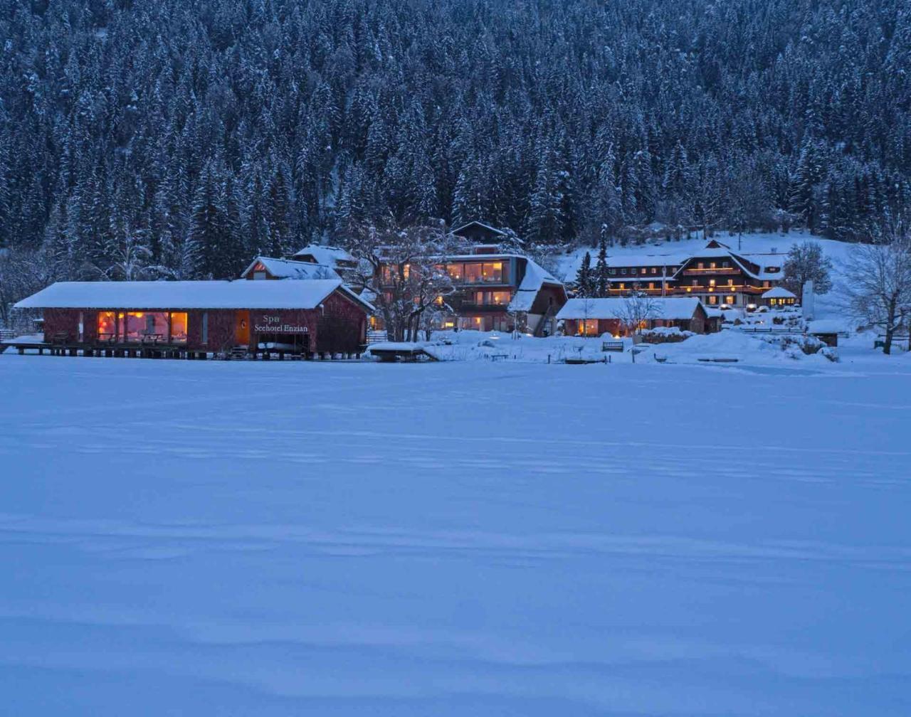 Seehotel Enzian Вайсензее Экстерьер фото